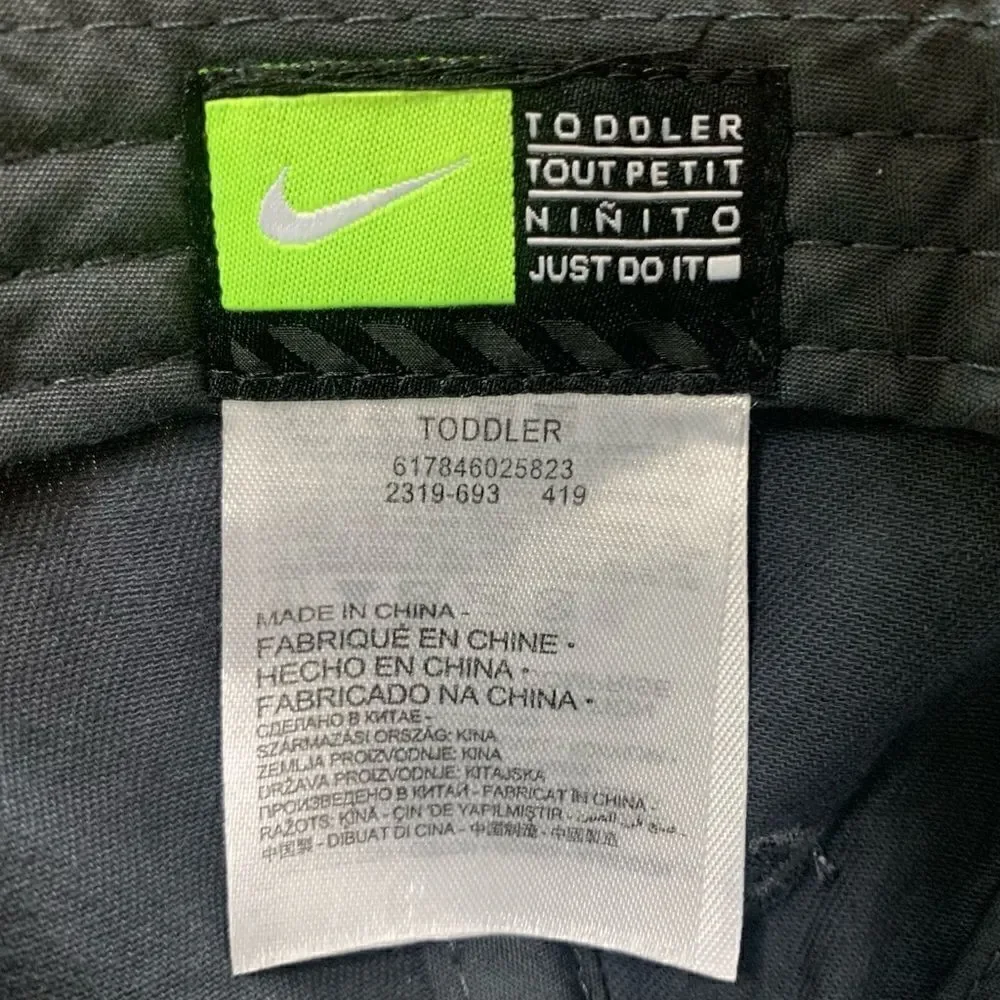 Nike Toddler Gray Adjustable Baseball Cap Hat